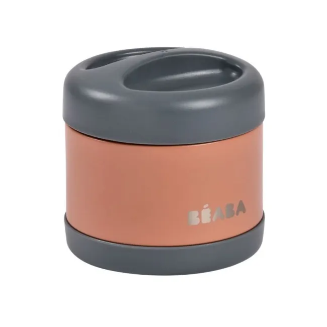 Termos alimente Beaba Thermo-Portion 500 ml Mineral Grey Terracotta