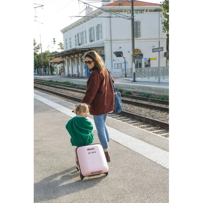 Troler copii cu sezut Beaba Luggage Eazy Sorbet