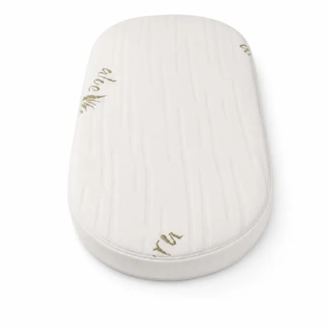 Saltea DualNest 122x67x10 pentru pat oval in 3 straturi cu husa de Jacquard Deluxe - ASC6427968155209