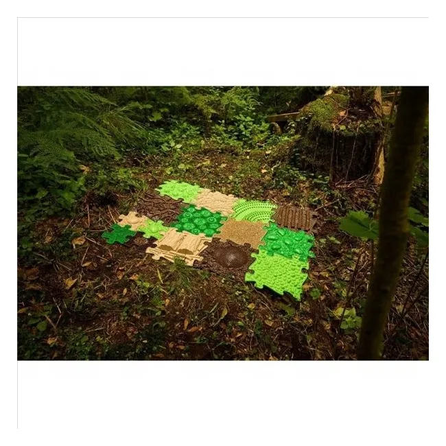 Covoras ortopedic senzorial puzzle elemente din natura - okemfk-097