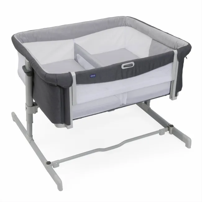 Patut atasabil pentru gemeni Chicco Next 2 Me Twins, MagnetGrey (Gri), 0luni+ CHC87077-8_MAGNET GREY