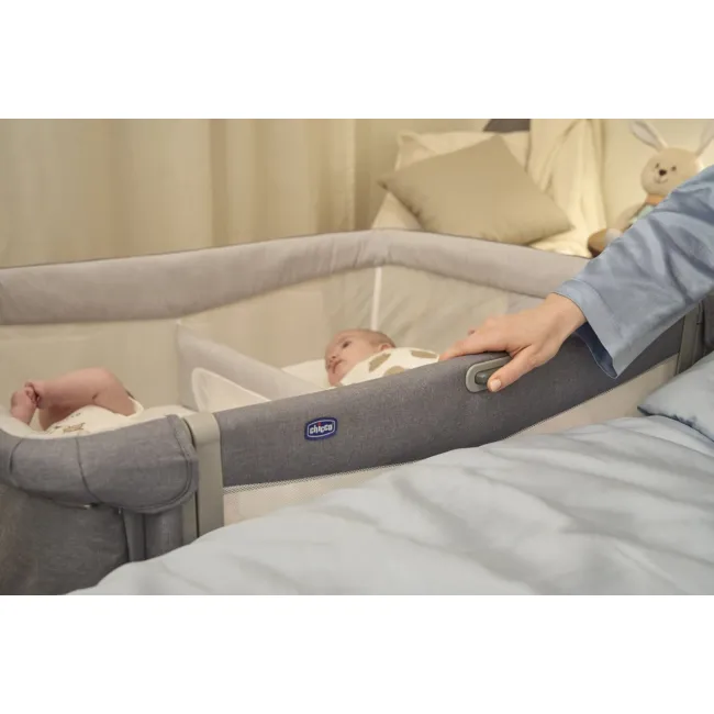 Patut atasabil pentru gemeni Chicco Next 2 Me Twins, MagnetGrey (Gri), 0luni+ CHC87077-8_MAGNET GREY