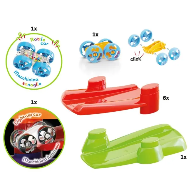 Pista de curse Flip Car Race Track Super Quercetti