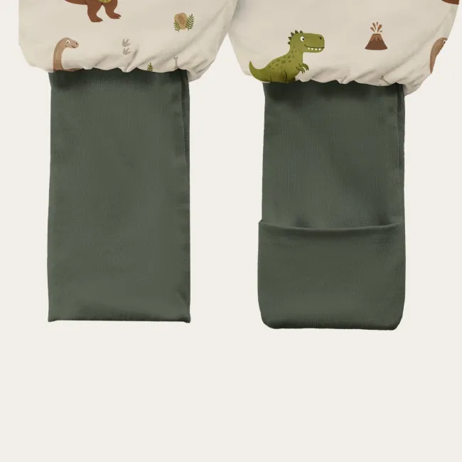 Sac De Dormit Cu Picioare Babysteps   , Zdino Squad   ,   Bumbac Premium, 1 Tog, Picioare Pliabile, Imprimeu Cu Dinozauri   Marimea S 86 92 98, 12-36 Luni Pjb612042