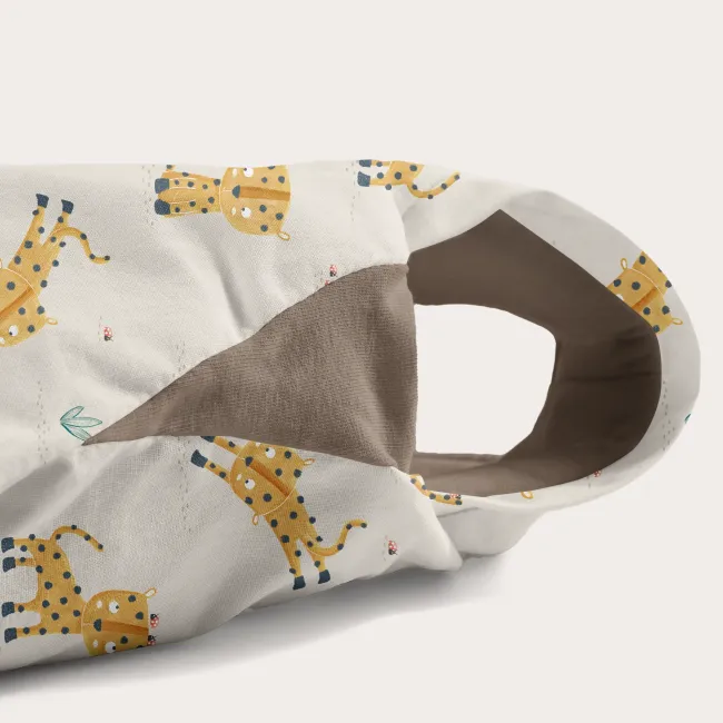 Sac De Dormit Cu Picioare Babysteps   , Zghepard   ,   Bumbac Premium, 1 Tog, Picioare Pliabile   Marimea S 86 92 98, 12-36 Luni Pjb611724