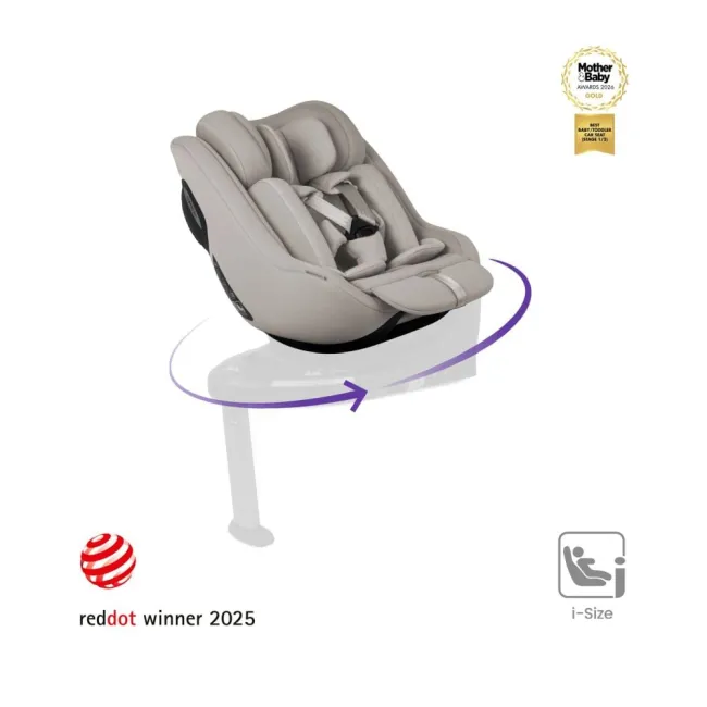 Scaun auto Silver Cross Approach Plus 360 Natural Taupe