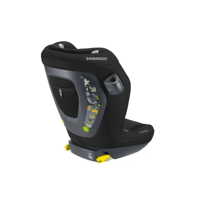 Scaun auto Swandoo Charlie i-Size Bold Black