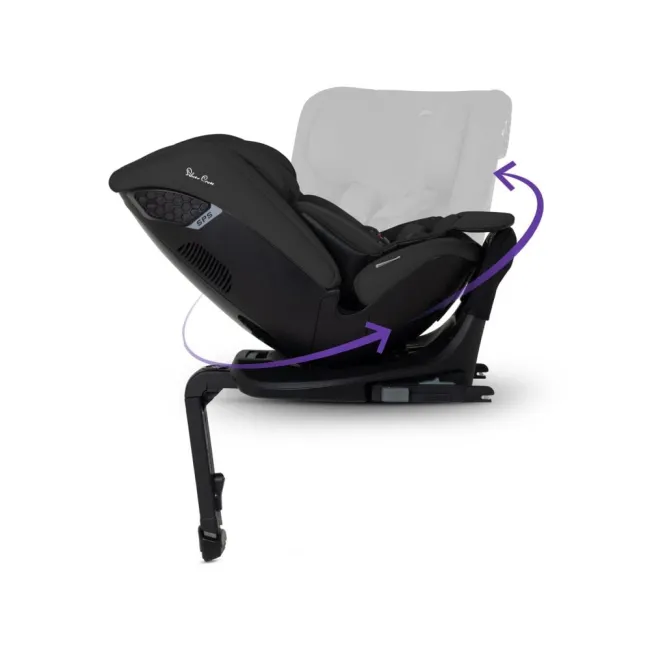 Scaun auto rotativ 360 Silver Cross Motion 3 All-Size Iconic Black