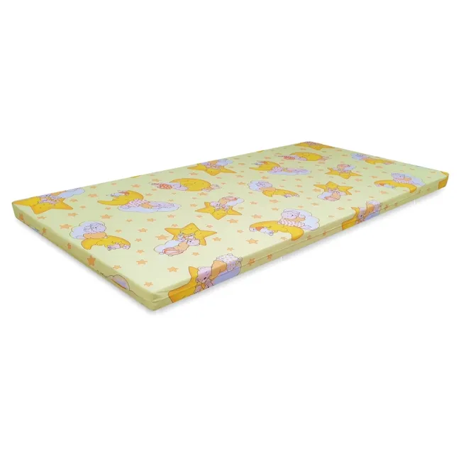 Saltea SafeNest 140x70x6 cm in 3 straturi pentru paturi copii 2-8 ani