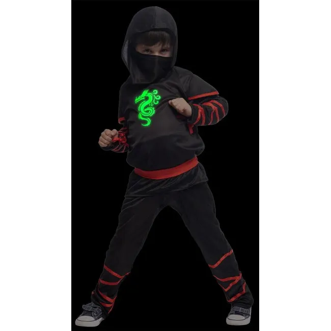 Costum de carnaval - ninja reflectorizant