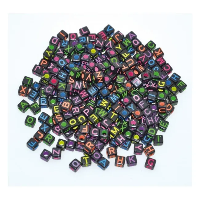 Margele alfabet neon 300 - okepb2471279
