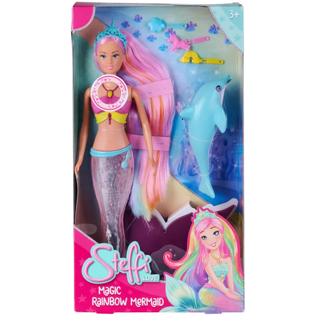 Papusa Simba Steffi Love Mermazing 39 cm cu 4 accesorii HUBS105733936