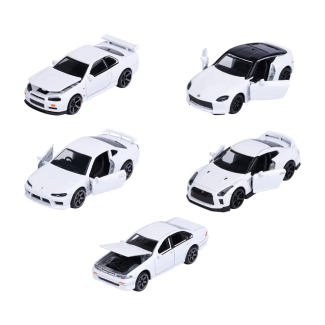 Set Majorette Nissan cu 5 masinute HUBS8502105006
