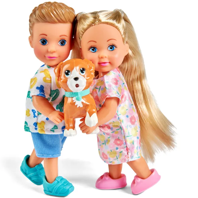 Set Simba Steffi Love Family Walk cu 3 papusi si 2 accesorii HUBS105733934
