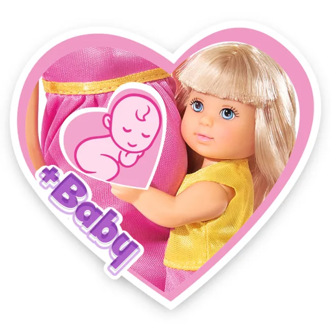 Set Simba Steffi Love Happy Family cu 4 papusi si 11 accesorii HUBS105733673