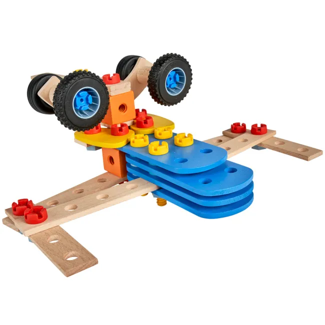 Set constructie Eichhorn Construct Biplane 2 in 1 84 piese HUBS100007202