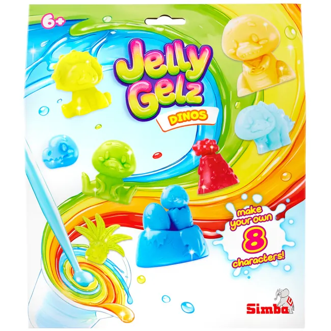 Set creatie figurine Simba Jelly Gelz Dinos HUBS106322725