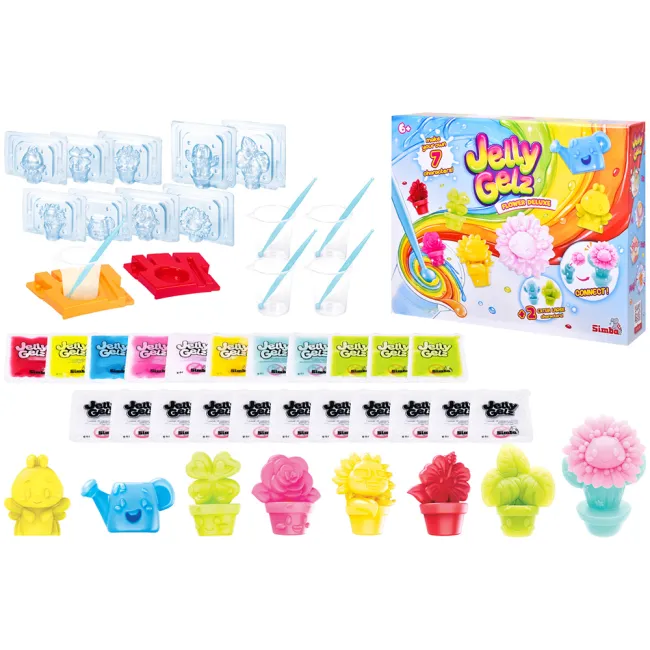 Set creatie figurine Simba Jelly Gelz Flower Deluxe HUBS106322727