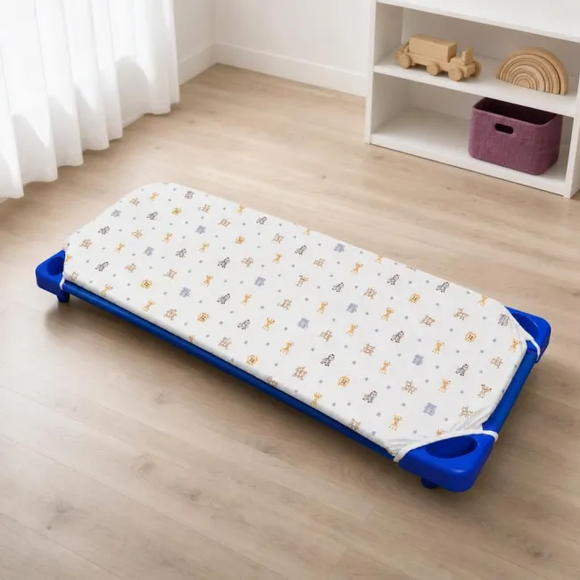 Cearsaf bumbac ranforce pentru pat stivuibil tip Omfal - ASC6427968155230