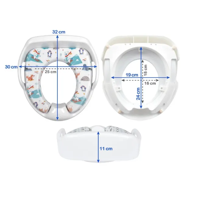 Adaptor toaleta cu pernuta Luxury Arctic Life BBKSEV_67-226