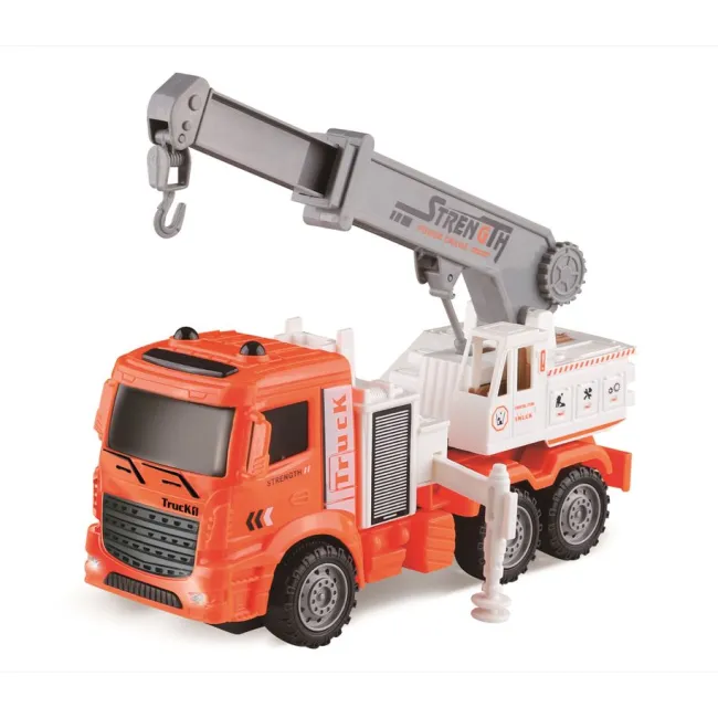 Camion macara RC cu telecomandă, 7 funcții, lumini, aprox. 30 cm, 5+ ani SOLRS11970