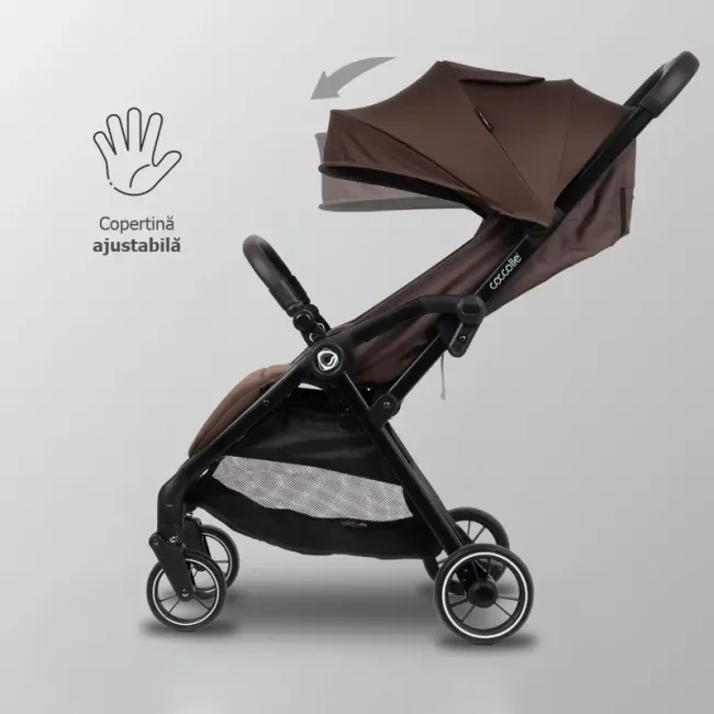 Carucior sport pliere automata coccolle arella coffee brown smb326033143