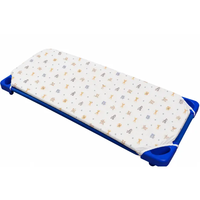 Cearsaf bumbac ranforce pentru pat stivuibil tip Omfal - ASC6427968155230