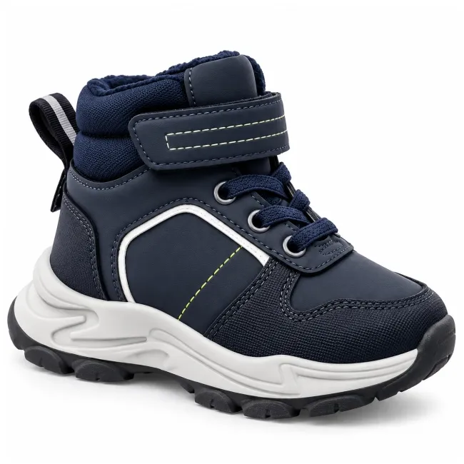 Ghete sport pentru baieti, model mountain, bleumarin ad26