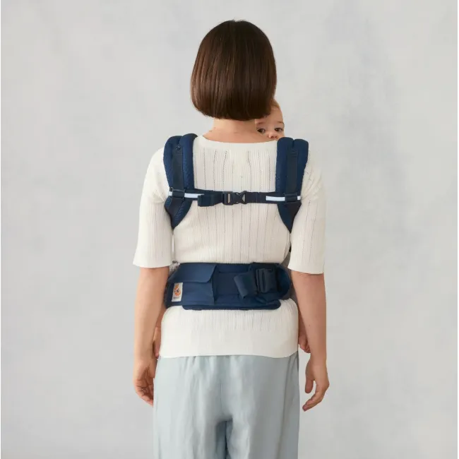 Marsupiu Alta Hip Ergobaby, 4 luni - 4 ani , 5.5-20.4 kg, Midnight Blue TNABCHIPSFMMIDBLU