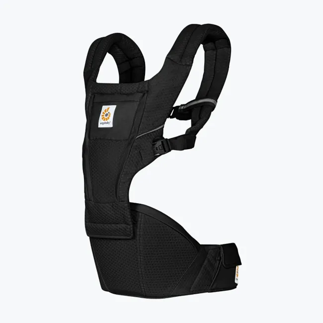 Marsupiu Alta Hip Ergobaby, 4 luni - 4 ani , 5.5-20.4 kg, Onyx Black TNABCHIPSFMONYX