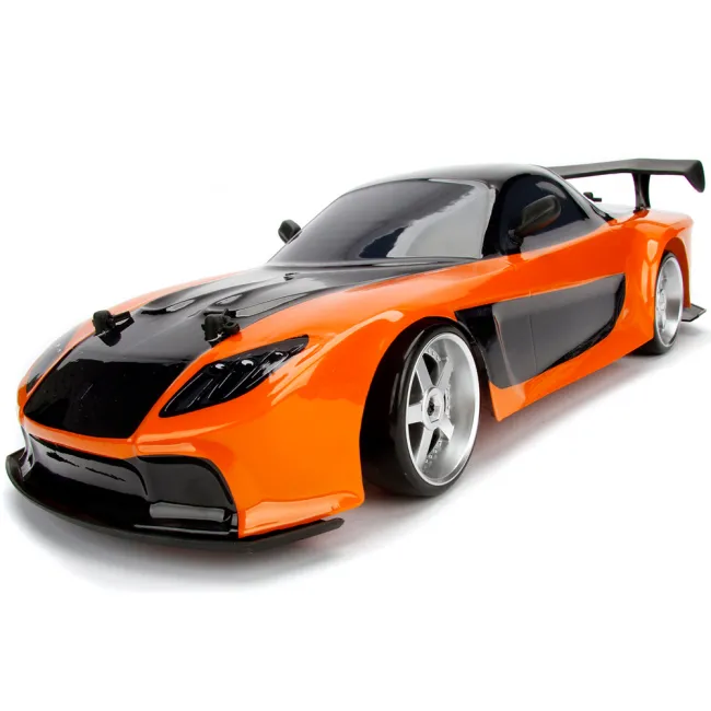 Masina Jada Toys RC Fast & Furious Mazda RX-7 Drift 1:10 cu telecomanda HUBS9399700314R05