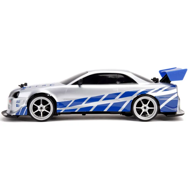 Masina Jada Toys RC Fast & Furious Nissan Skyline GT-R Drift 1:10 cu telecomanda HUBS9399701314R04