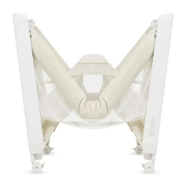 Patut multifunctional, Lionelo, Patty, 5 in 1, 0- 36 luni, Co-sleeper, Tarc de joaca, Patut de calatorie, Laterala rabatabila, 2 trepte reglare saltea, Roti, Husa transport inclusa, Bej BYNLO-PATTY_BEIGE_SAND