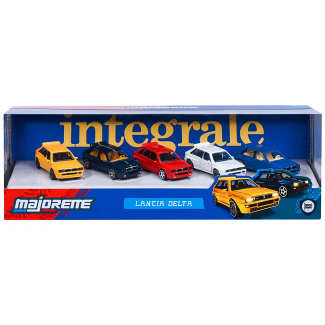 Set Majorette Lancia Delta cu 5 masinute HUBS8502105000SII