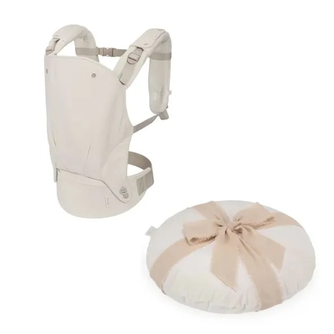 Marsupiu bebe, Lionelo, Margareet Close&Cosy, Cu 3 pozitii de transport, Cu gluga, Pana la 20 Kg, Aprobat de Institutul International de Displazie de Sold, Conform cu standardul european de securitate CEN TR 16512, Alb BYNLO-MARGAREET_CLOSE&COSY