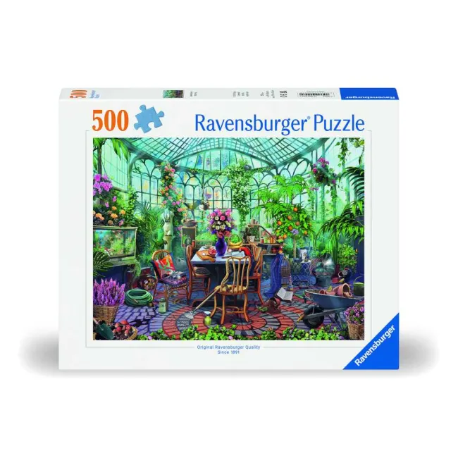 Ravensburger - Puzzle dimineata in gradina 500 piese design nou - ARTRVSPA00207