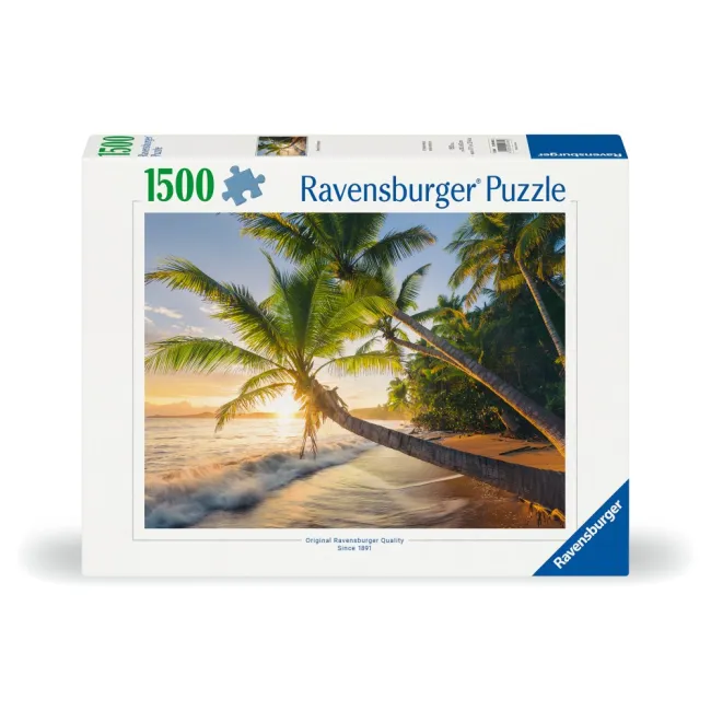Ravensburger - Puzzle plaja 1500 piese design nou - ARTRVSPA00693