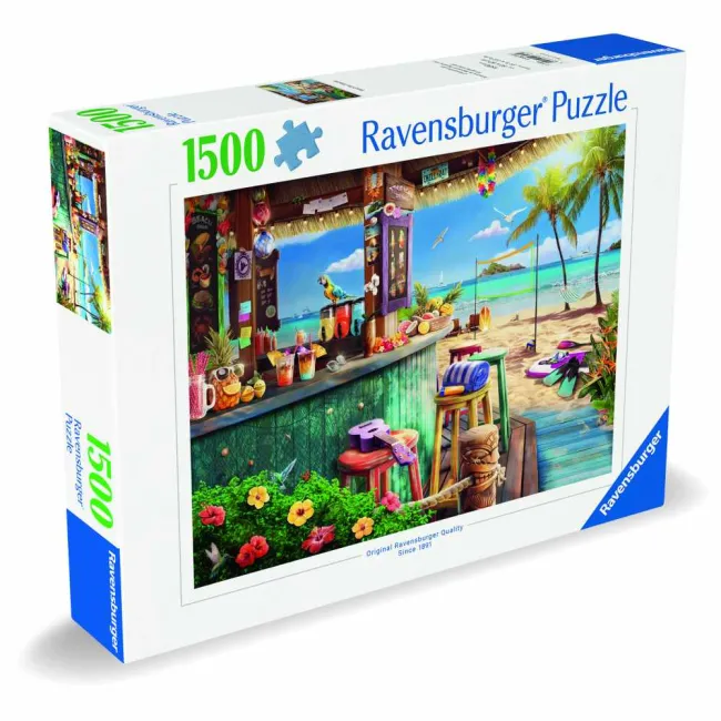 Ravensburger - Puzzle bar pe plaja 1500 piese design nou - ARTRVSPA00743