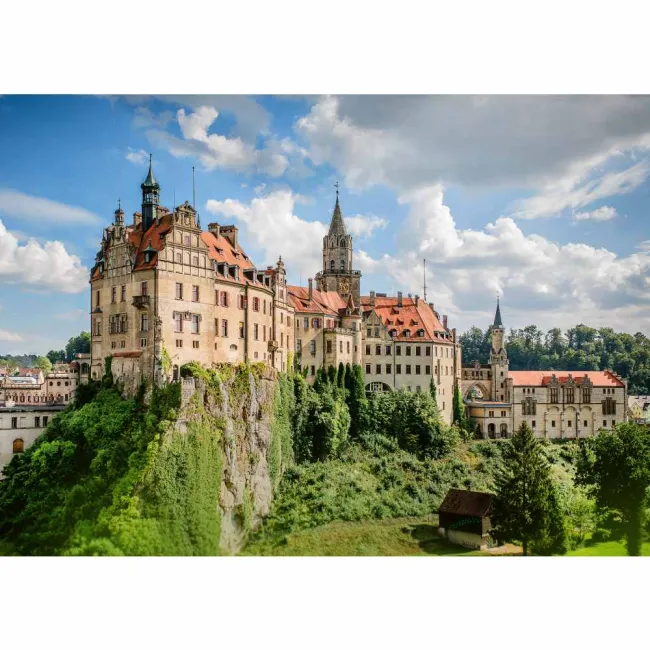 Ravensburger - Puzzle castele minunate Castelul Sigmaringen Germania 1000 piese - ARTRVSPA01317
