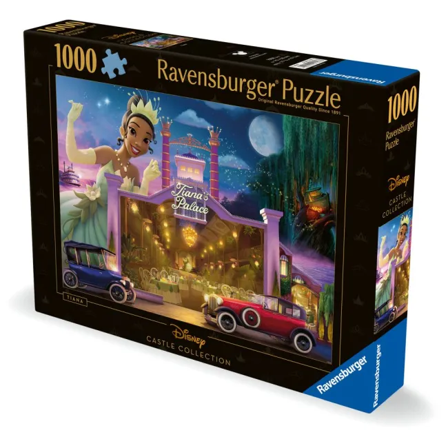 Ravensburger - Puzzle colectia de castele Disney Palatul Tianei 1000 piese - ARTRVSPA01343