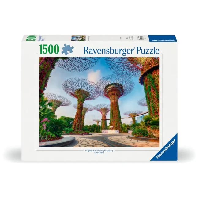 Ravensburger - Puzzle Gardens by the Bay Singapore 1500 piese - ARTRVSPA01396
