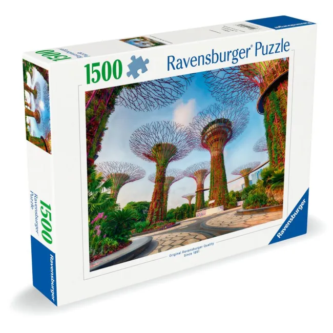 Ravensburger - Puzzle Gardens by the Bay Singapore 1500 piese - ARTRVSPA01396