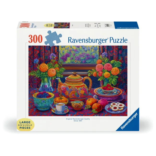 Ravensburger - Puzzle pauza de ceai 300 piese mari - ARTRVSPA01446