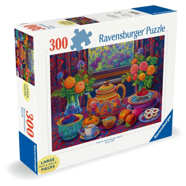 Ravensburger - Puzzle pauza de ceai 300 piese mari - ARTRVSPA01446