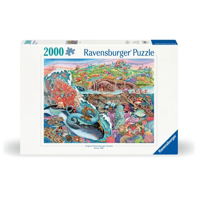 Ravensburger - Puzzle povestea adancurilor 2000 piese - ARTRVSPA01484