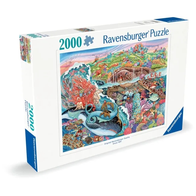 Ravensburger - Puzzle povestea adancurilor 2000 piese - ARTRVSPA01484