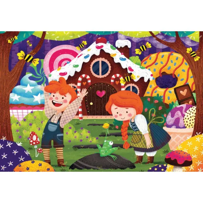 Ravensburger - Puzzle povesti cu zane 2x12 piese - ARTRVSPC04045