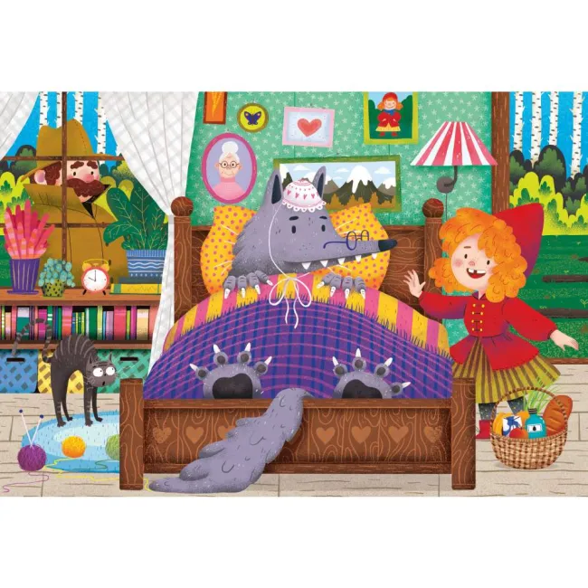 Ravensburger - Puzzle povesti cu zane 2x12 piese - ARTRVSPC04045