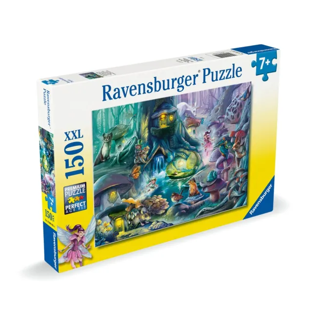 Ravensburger - Puzzle Padurea magica 150 piese XXL - ARTRVSPC04051