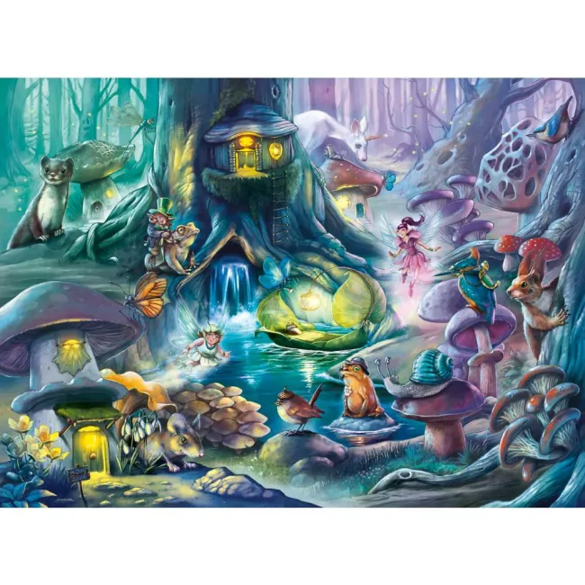 Ravensburger - Puzzle Padurea magica 150 piese XXL - ARTRVSPC04051